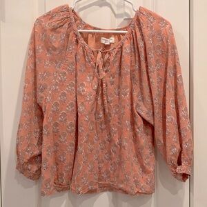 Emerson Fry India Collection Lucy Blouse Organic Cotton XS